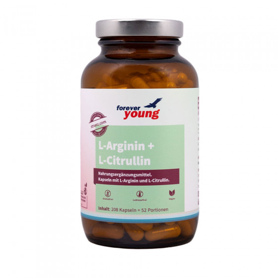 Arginin + Citrullin Kapseln