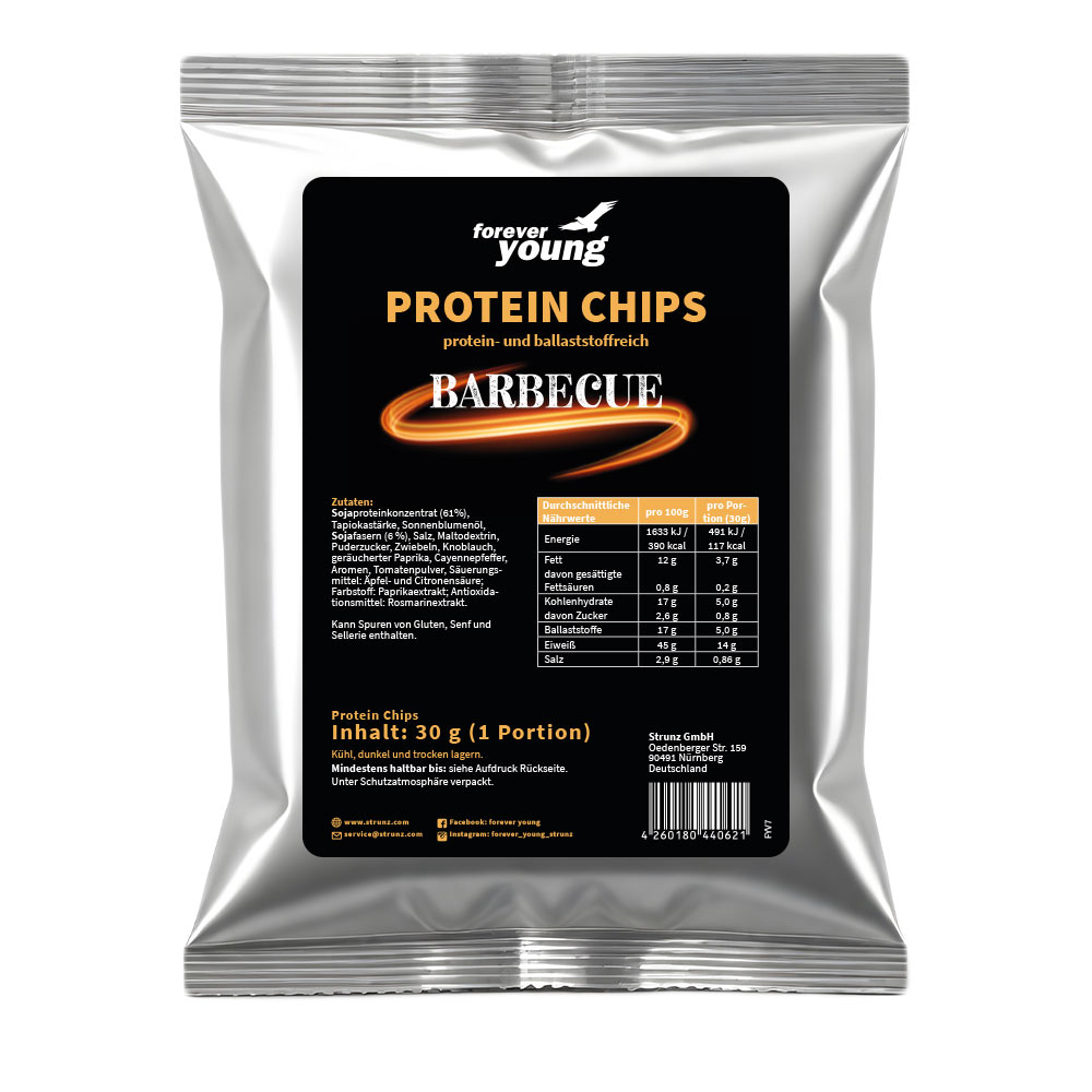 forever young Protein Chips - Barbecue