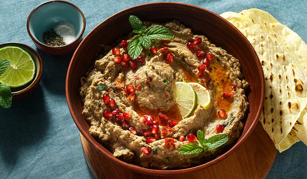 Baba Ganoush–Auberginenaufstrich